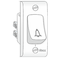 6A Super Bell Push Switches