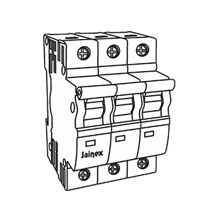 6A to 63A Three Pole MCB C